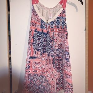 Patterned tank top